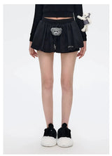 13DE MARZO Bear A-Line Skirt