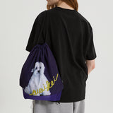 Maltese profile string bag
