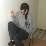 ユアウールボカシペンダントラウンドニットウェア