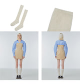 Cotton-blend knee socks 2Pack