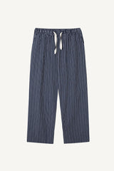 Sun stripe banding pants