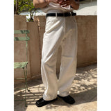 [Unisex] Islet cotton semi wide pants(3color)