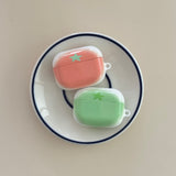 ソフトレッドトマトAIRPODSケース