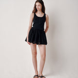 Beads Lip Sleeveless (Black)
