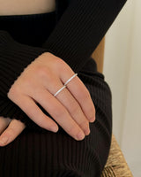 Iceberg ring (silver) *1PCS