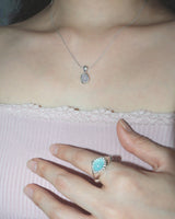 [MADE] bubble oval ring