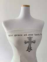 Bacro Cross Lettering Top
