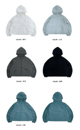 arc-in crop hood windbreaker