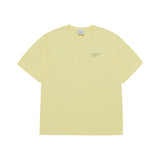 24FWベーシックロゴシーズン3ショートスリーブTシャツ ライトイエロー