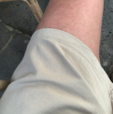 Liu Washing Cotton Banding Shorts
