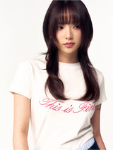 クロップドシグネチャーTシャツ