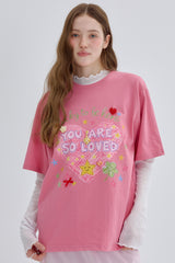 Loved Tシャツ アトリエキット [ピンク]