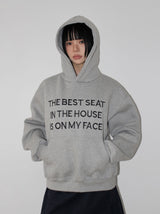 (Lining Brushed) HOUSE SOLID HOODIE