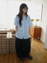 [unisex] ケントーワンタックバルーンワイドスラックス