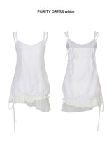 PURITY DRESS white