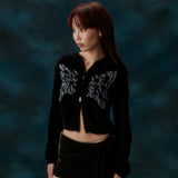 ABBA HOODIE JACKET_BLACK