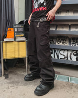 Poneer Cation Parachute Diagonal Cargo Pants