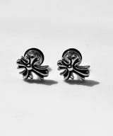 Silver Cross Piercing 2PCS