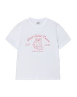 26SS WOMAN BROWN LINE FRIENDS SHORT SLEEVE T-SHIRT