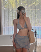 パッドスリーピースビキニセット