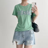 Melt Check Patch Short Sleeve T-shirt (5 colors)