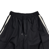 burger track cotton shorts