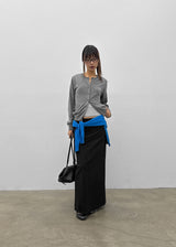 [MADE] Buduri Round Long Knit Cardigan
