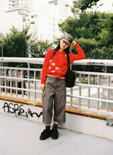 TTTTwister Capri Pants - Khaki  