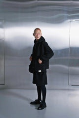 VINTAGE DIA-QUILTING HOODY (Black)