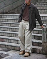 MP WASHED CURVED PANTS BG 