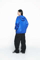 25SS ナイロンパラシュートウィメンズパンツ ブラック