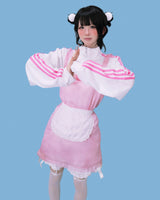 pinkie track jersey zip-up (3color)