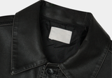  Meir Semi-Cropped Vintage Western Leather Jacket