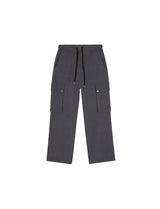 Cargo Jersey Pants - Black