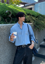 Hyper Essential Overfit Linen Shirt