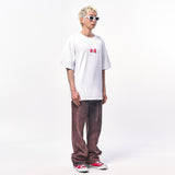 WINE DENIM PANTS