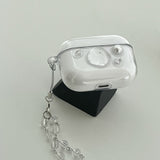 [made]silver water drop airpodcase