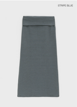 [MADE] Polping Folding Long Skirt