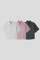 Pine Cropped Check Shirt