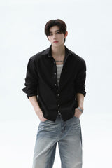 Structured Anti Wrinkle Button Shirt