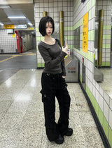 Strap Work Cargo Pants