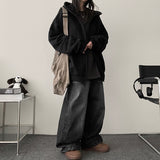 Ronte Basic Two-Way Over Hood Zip-Up