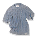 Posh Cable Stone Washing Knit