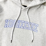 KOOKEESEEプリントフーディー (White melange)
