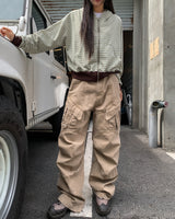 Pico Cation Dyeing Biker カーゴパンツ