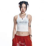 ENE See-through Sleeveless - WHITE