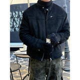 [F/W] バイカースエードストリングジャケット (3color)