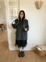 [MD Pick] ヴィオルモヘアハーフコート (2 Colors)