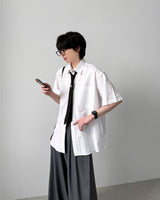 コンフォートオーバー半袖シャツ