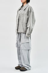 Cracker Dyeing Cargo Pants (2color)